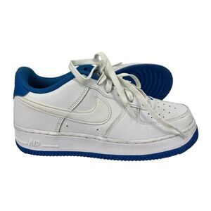 Nike Air Force 1 sneakers Low ESS GS Youth 6 Blue white shoes lace up DV1331